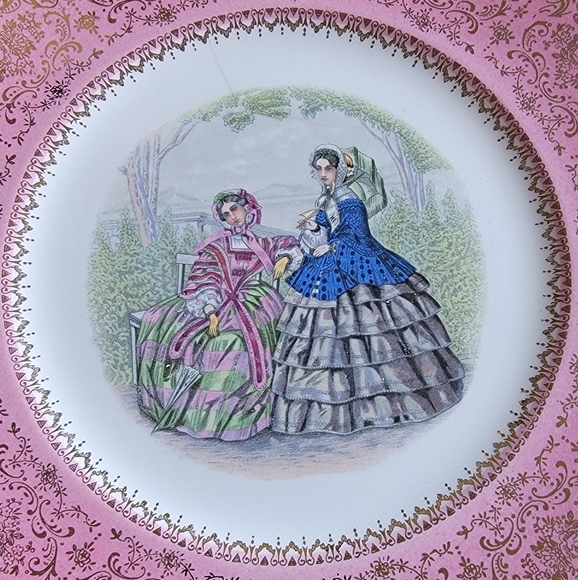IMPERIAL SALEM 23Karart Gold Serving Plate. VINTAGE - Picture 3 of 7